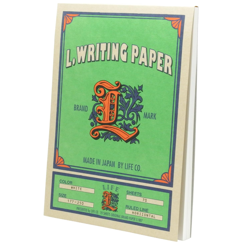 Life Writing Paper Ruled Pad