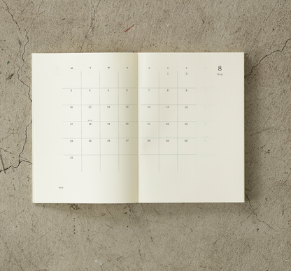 2026 MD Notebook Diary A6 · MD
