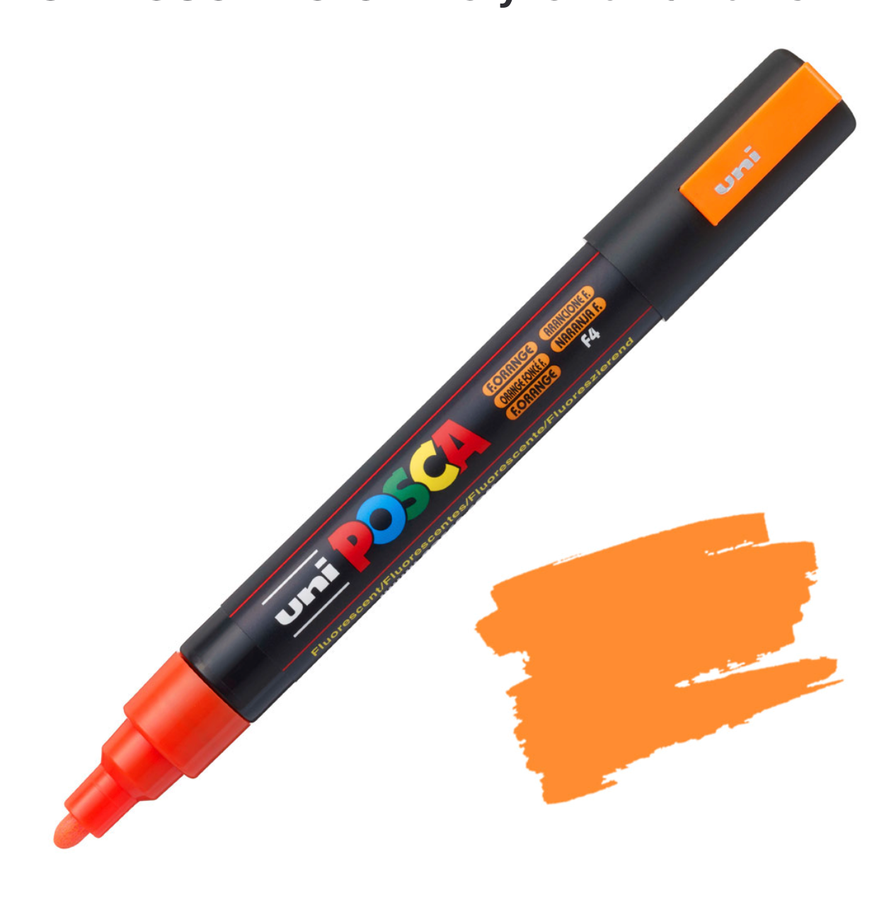 Uni Posca Paint Marker《Medium 5M》