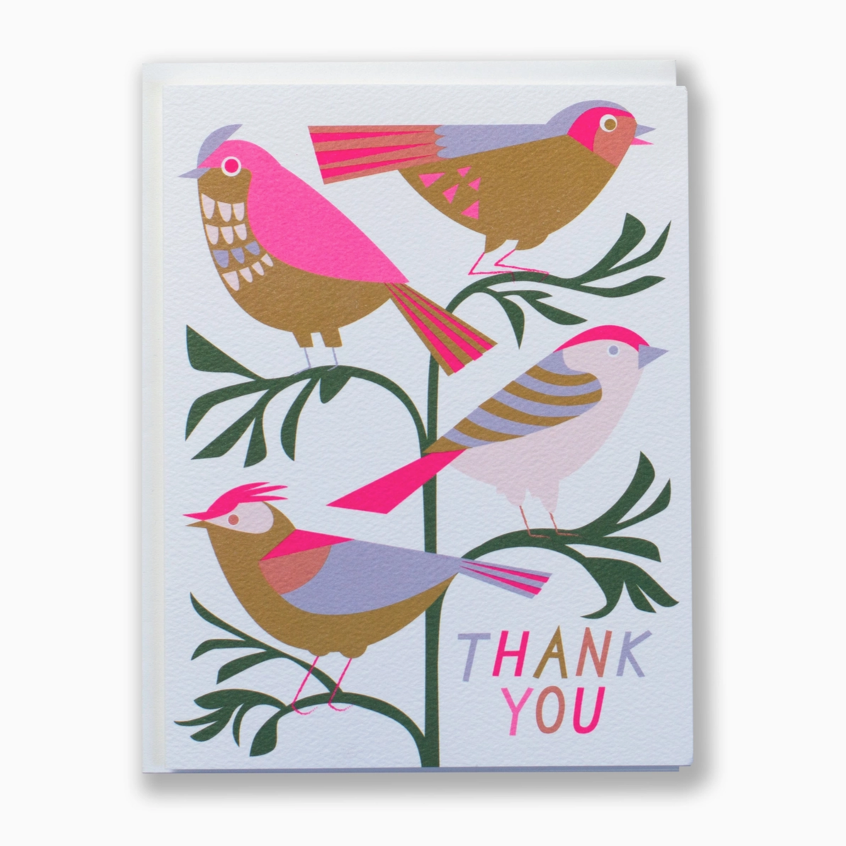 Song Bird Thank You Note Card