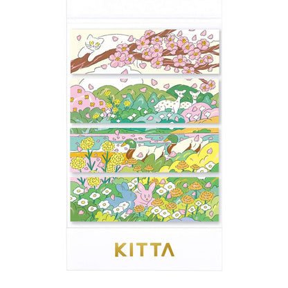 KITTA Washi Tape - Spring Breeze · King Jim