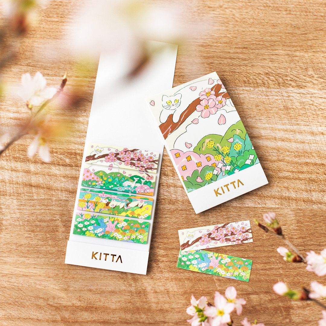 KITTA Washi Tape - Spring Breeze · King Jim