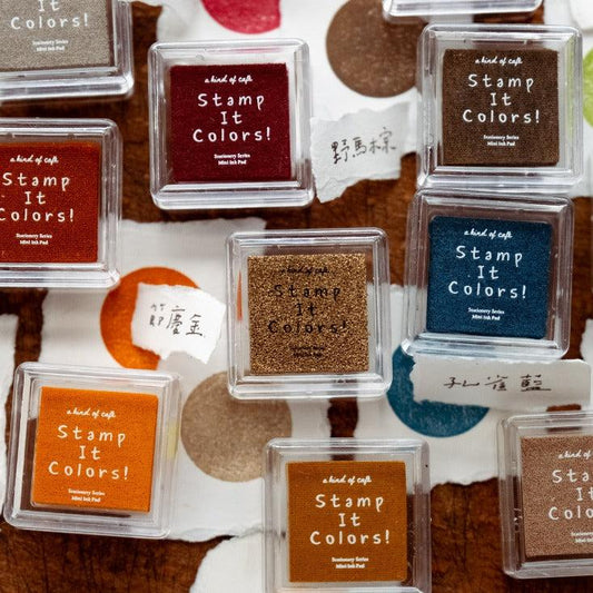 'Stamp It Colors!' Ink Pads · A Kind of Cafe