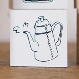Coffee Pot Rubber Stamp · 36 Sublo