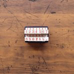 No.3 Western Number Rubber Stamp · 36 Sublo