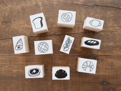 Croissant Rubber Stamp · 36 Sublo