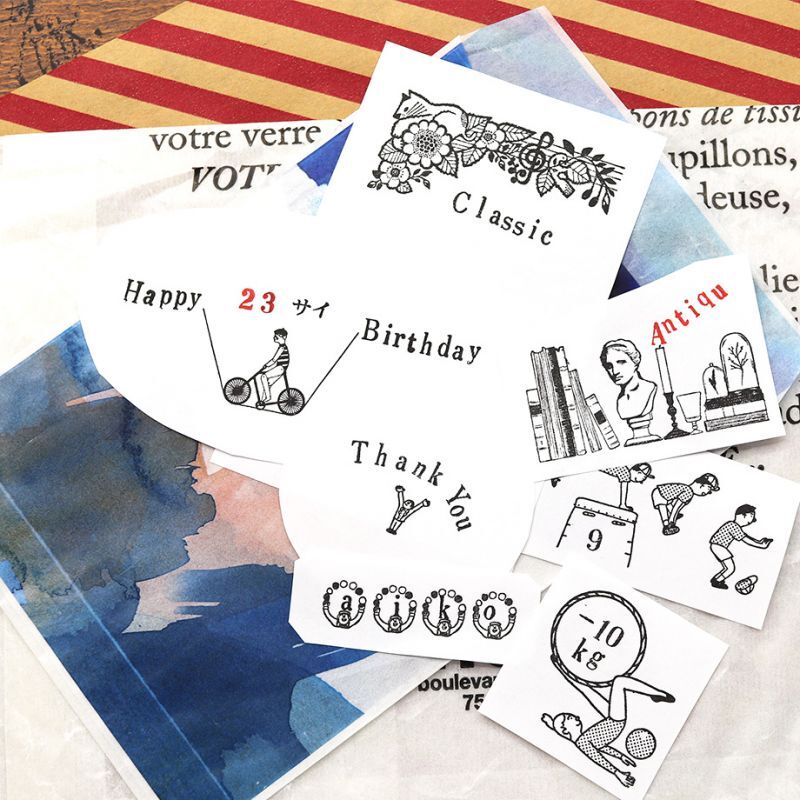 No.3 Western Number Rubber Stamp · 36 Sublo