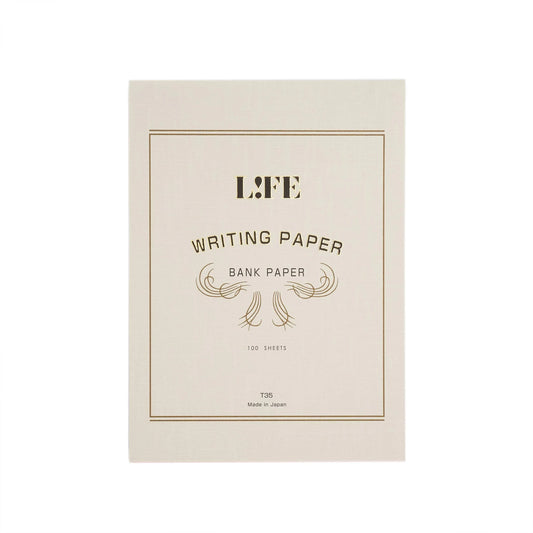 Life Bank Paper White Writing Pad