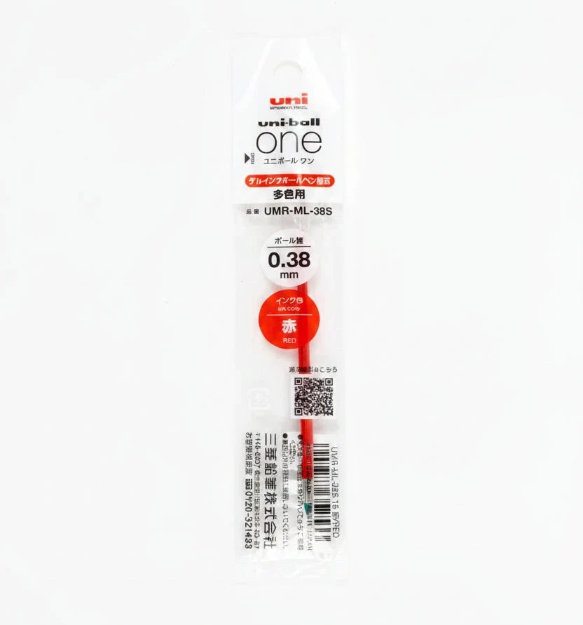 uni One 3 Gel Multi Pen 0.38mm Refill