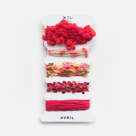 No. 06 (Red) Peracone Collection · AVRIL Yarn