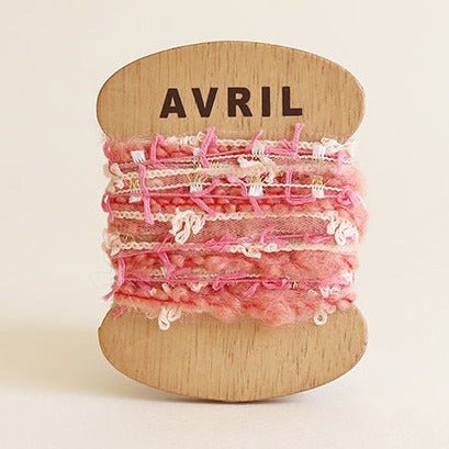 No. 1 (Pink) Wood Peracone · AVRIL Yarn