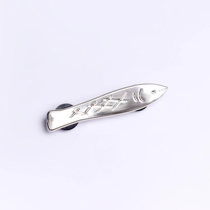 Sardine Enamel Pin