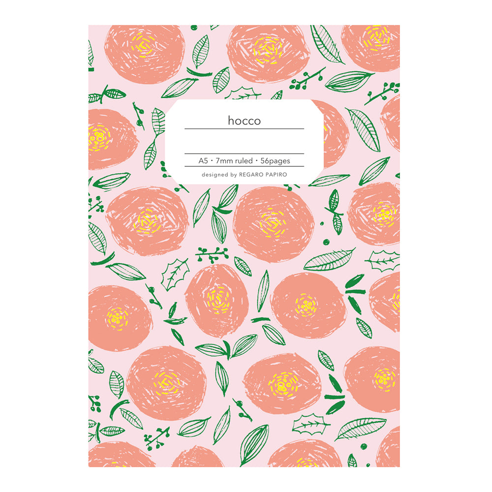 hocco Round Flower Lined Notebooks · Regaro Papiro