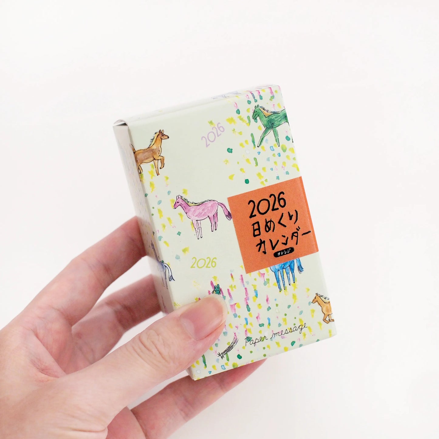 2026 Daily Calendar《Mini Size》 · Paper Message