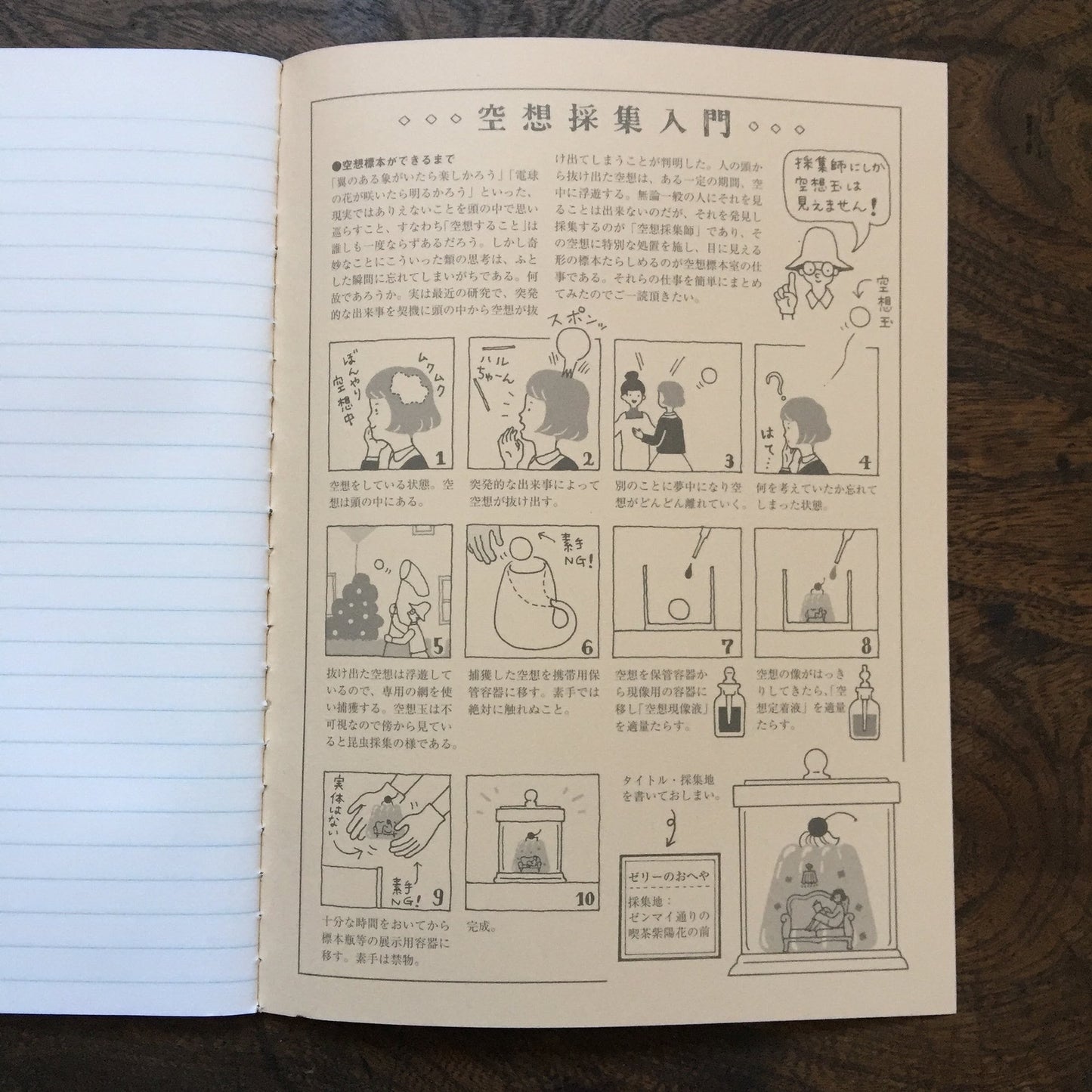 Kyupodo Fantasy Collection Notebook - Brown