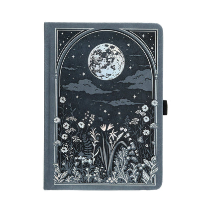 Moonlit Garden Square Dot Grid Notebook · Archer & Olive