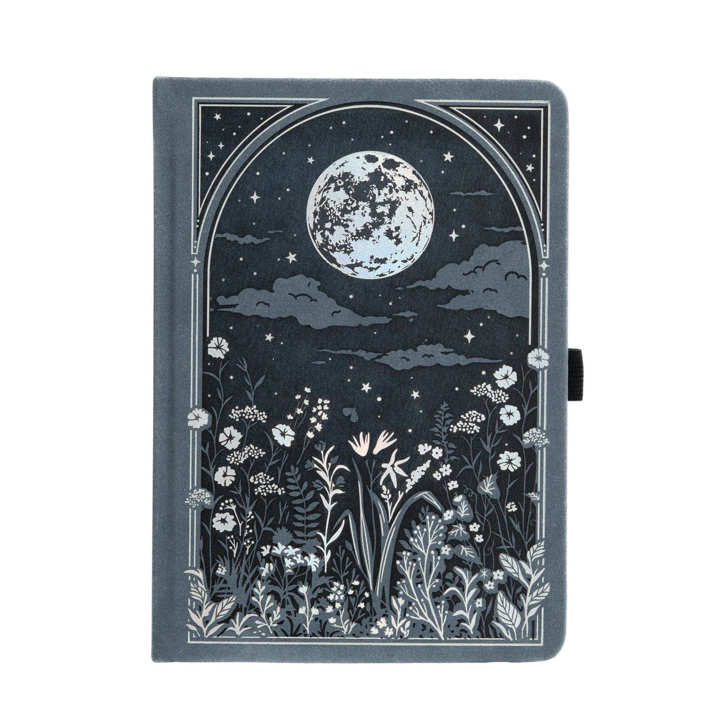Moonlit Garden A5 Dot Grid Notebook · Archer & Olive