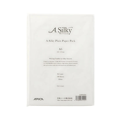 A. Silky Plain Paper - A5 · Apica