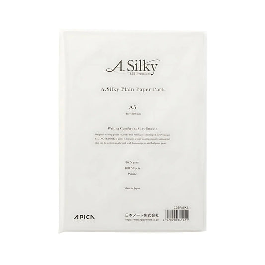 A. Silky Plain Paper - A5 · Apica