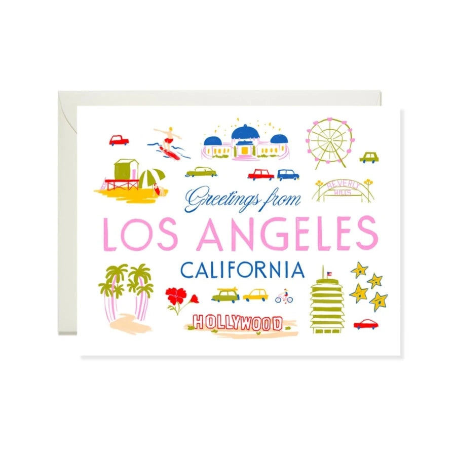 Greetings from Los Angeles Card · Karen Schipper