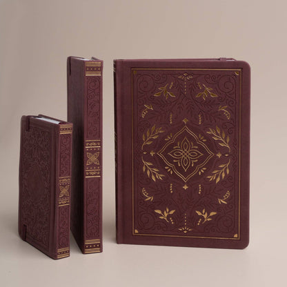 Storybook in Plum A5 Dot Grid Notebook · Archer & Olive