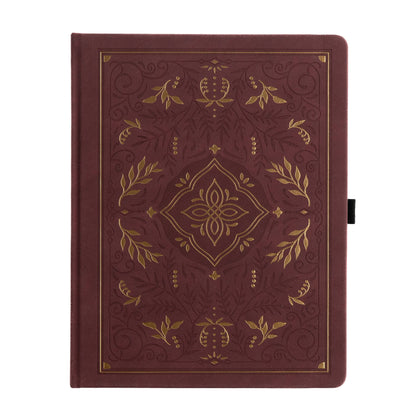 Storybook in Plum A5 Dot Grid Notebook · Archer & Olive