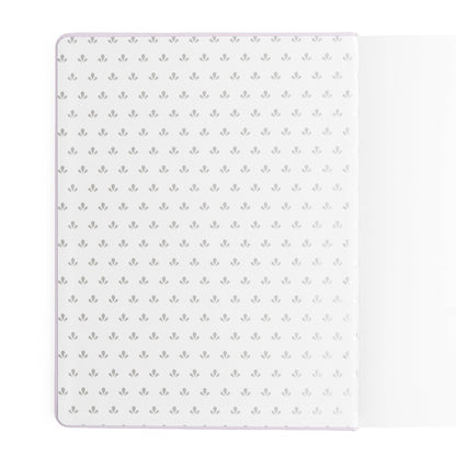 Vintage Library in Lilac Dot Grid Notebook · Archer & Olive
