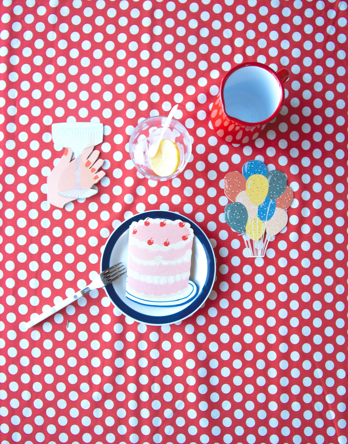 Party Cake Die Cut Card · Isatopia