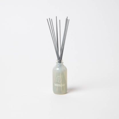 Dandy (Mahogany, Firewood & Pine) 4oz Reed Diffuser · Milk Jar Candle Co.
