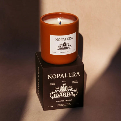 Nopalera x Ibarra Candle Mexican Hot Chocolate Scent · Nopalera