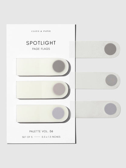 Vol. 05 Spotlight Page Flag Set · Cloth & Paper