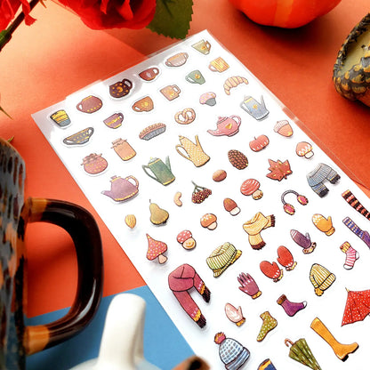 Fall Essentials Sticker Sheet · STICKII