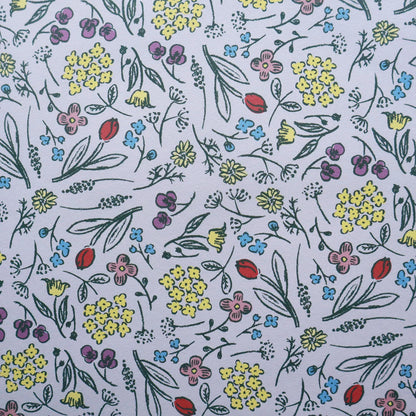 Spring Promenade Pattern Wrapping Paper · Regaro Papiro