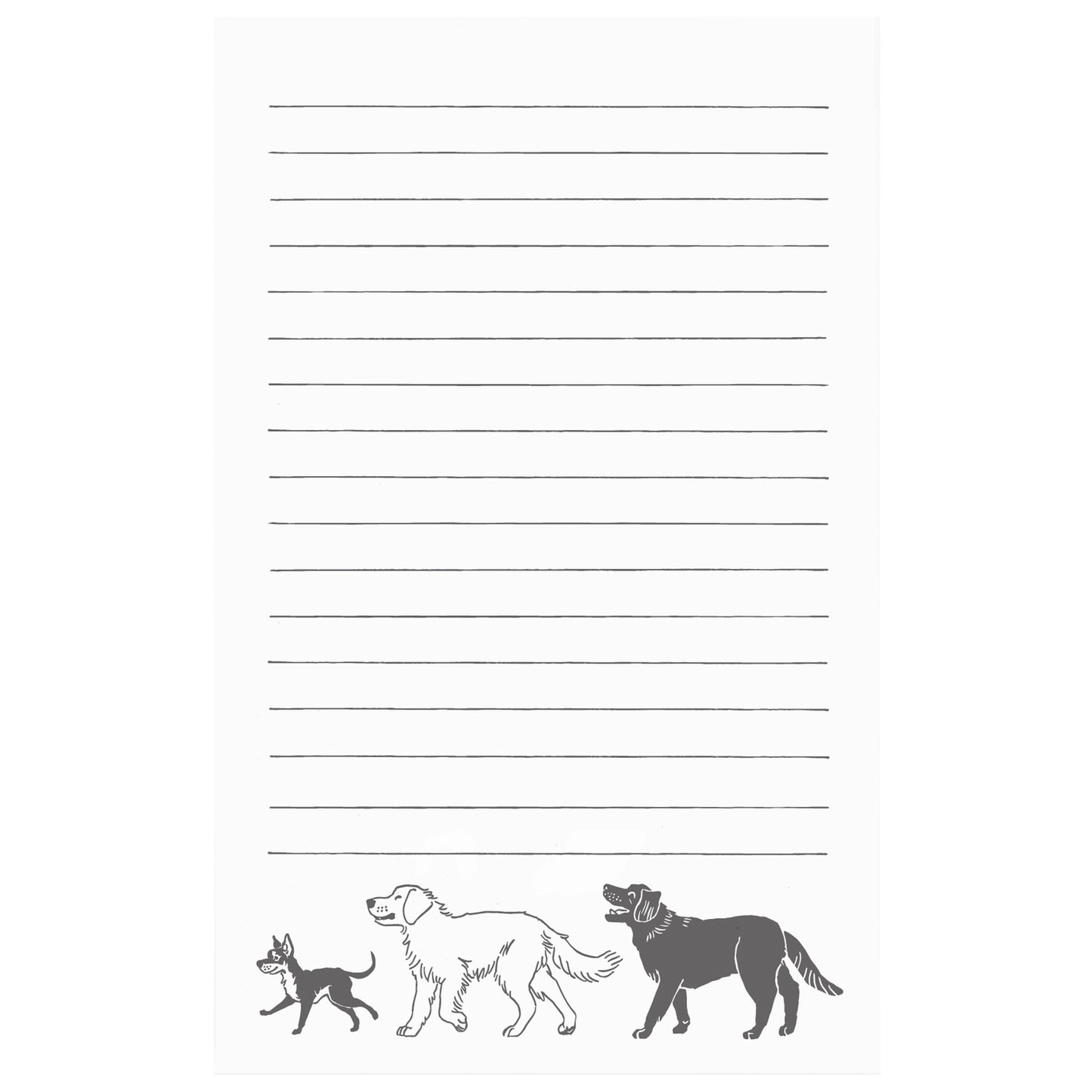 Dog Parade Notepad · Smudge Ink