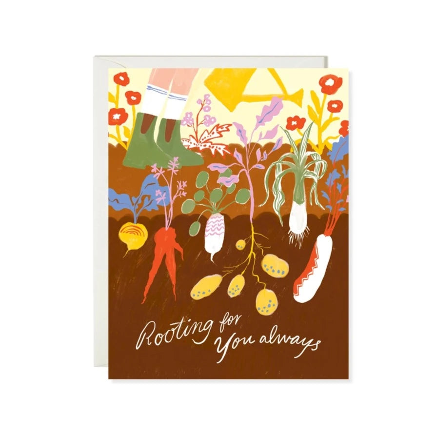 Rooting For You Greeting Card · Karen Schipper