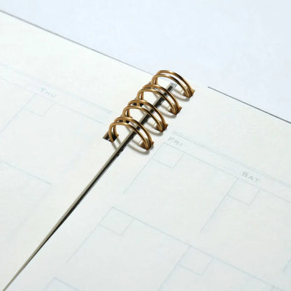 Atelier Craft Log 81 B6 Undated Planner · Kakimori