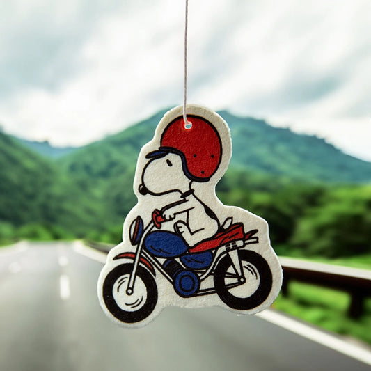 3P4 x Peanuts® -  Snoopy Motorcycle Air Freshener