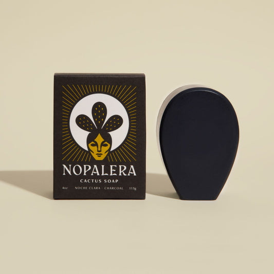 Noche Clara with Charcoal, Sage and Eucalyptus Cactus Soap