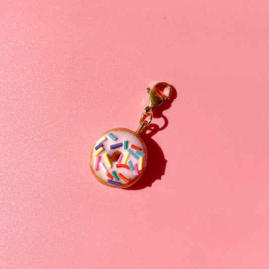 Donut Bag Charm · Bold Blossom