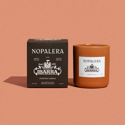 Nopalera x Ibarra Candle Mexican Hot Chocolate Scent · Nopalera