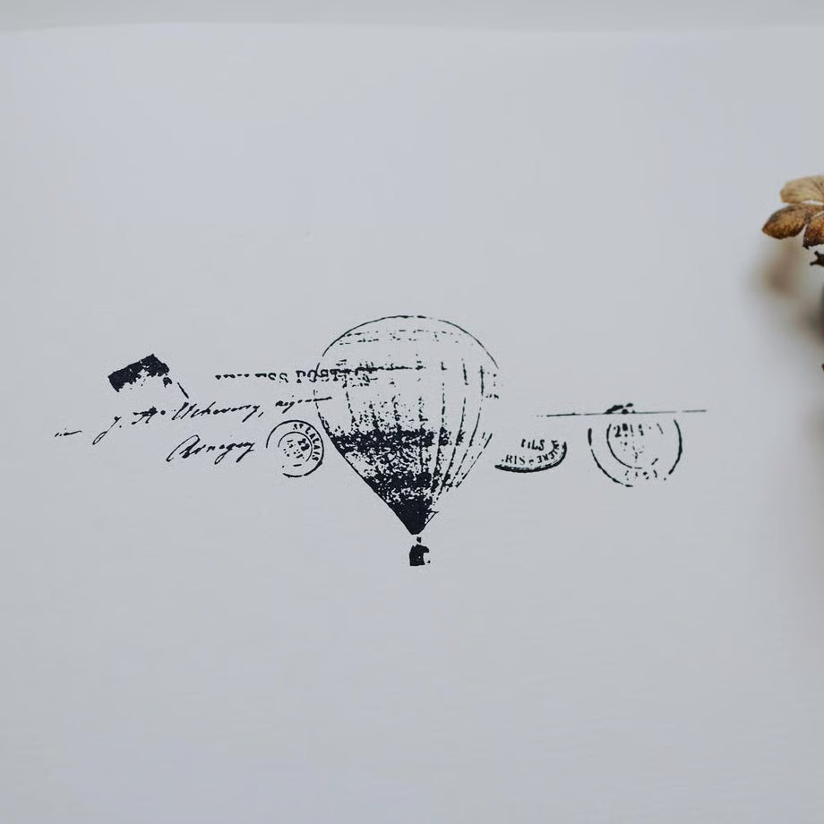 Balloon Rubber Stamp · Yohaku