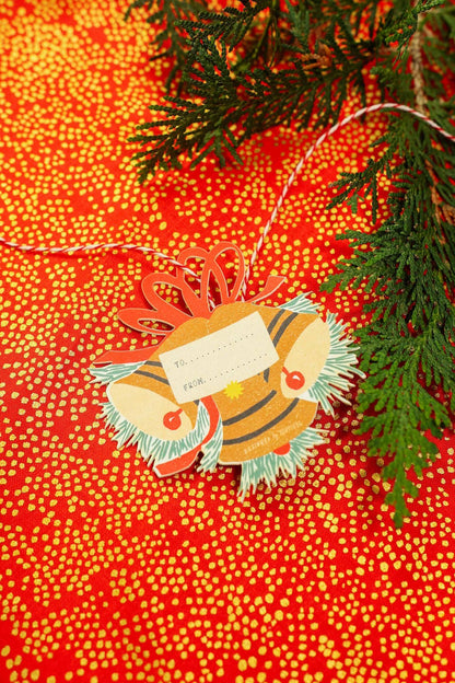 Jingle Bells Gift Tags《Set of 6》 · Isatopia