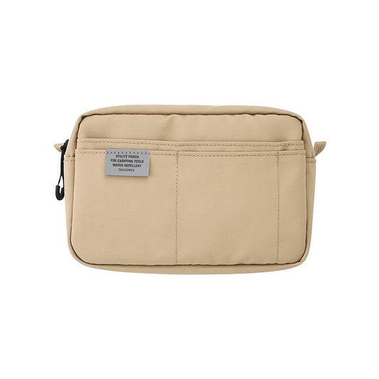 Delfonics Water Repellent Utility Pouch / Small - Beige