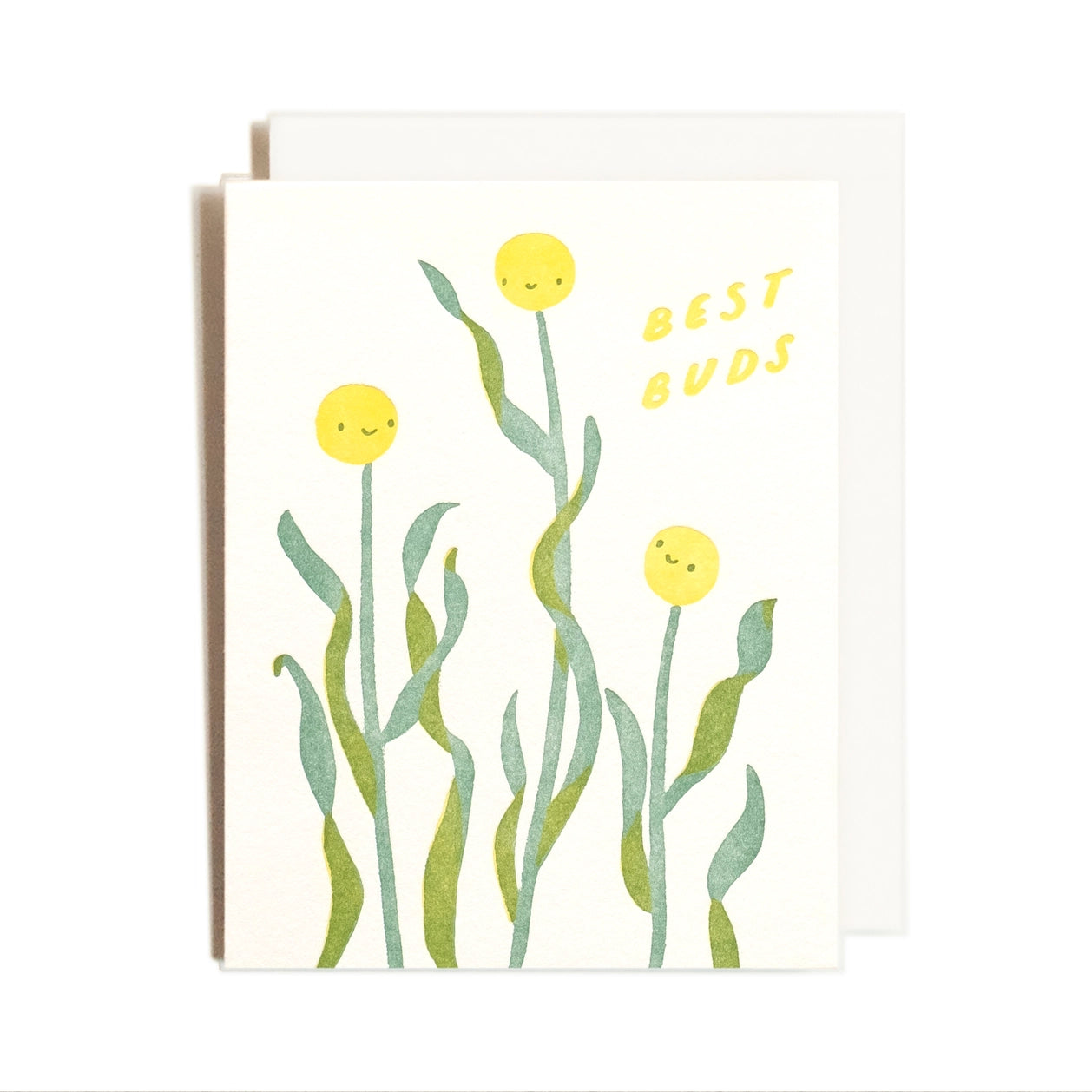 Best Buds Card · Homework Letterpress Studio