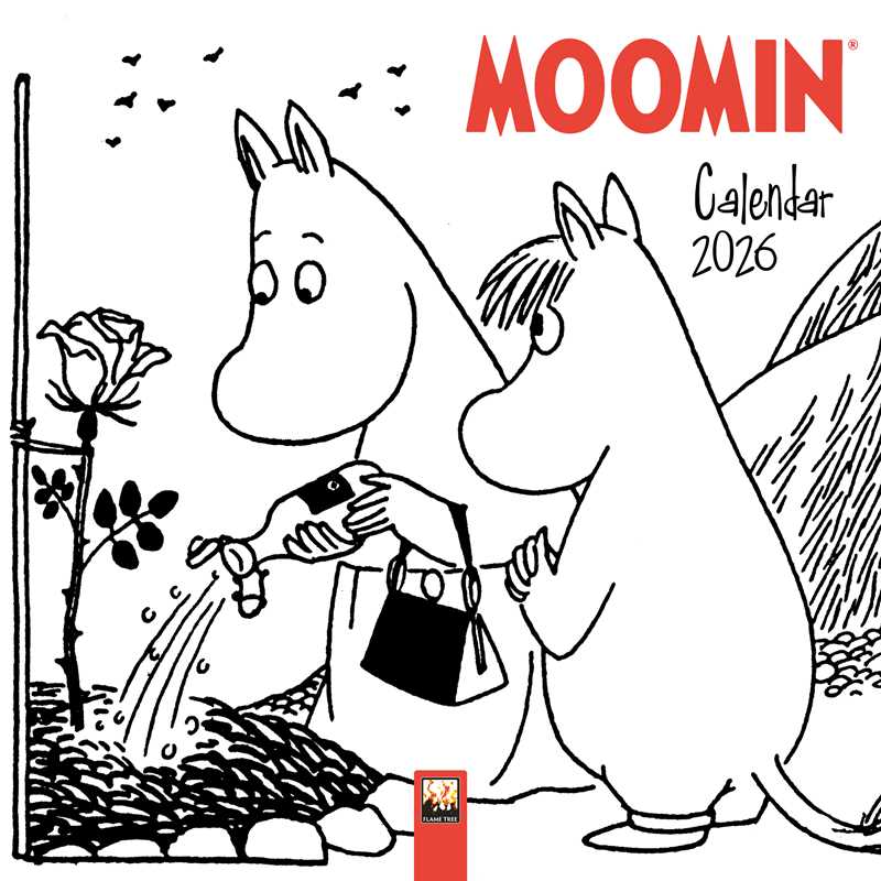 Moomin 2026 Mini Wall Calendar