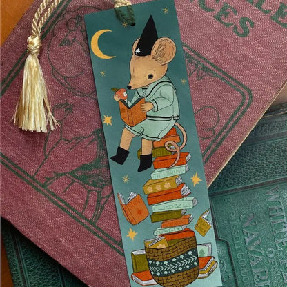 Booksworth Bookmark · Marika Paz Illustration