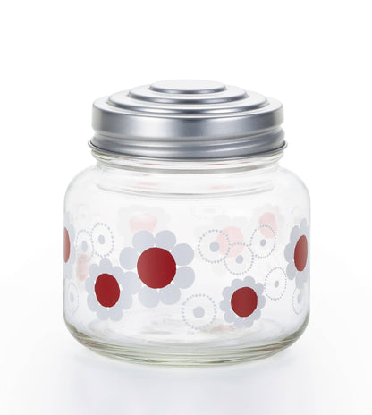 Lily of the Valley Mini Glass Bonbon Jar · Aderia Retro