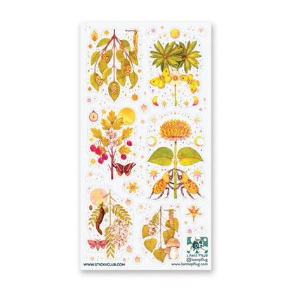 Golden Garden Sticker Sheet