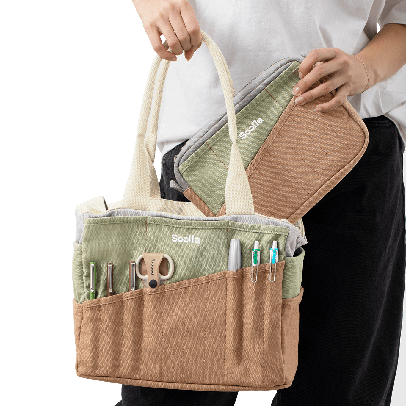 Forest Green Soolla® Studio Pouch
