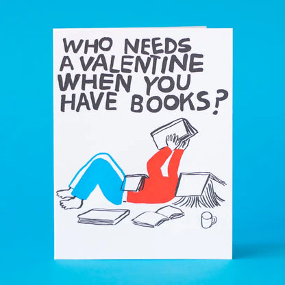 Valentine's Day Reader Letterpress Love Card · Phoebe Wahl & Egg Press